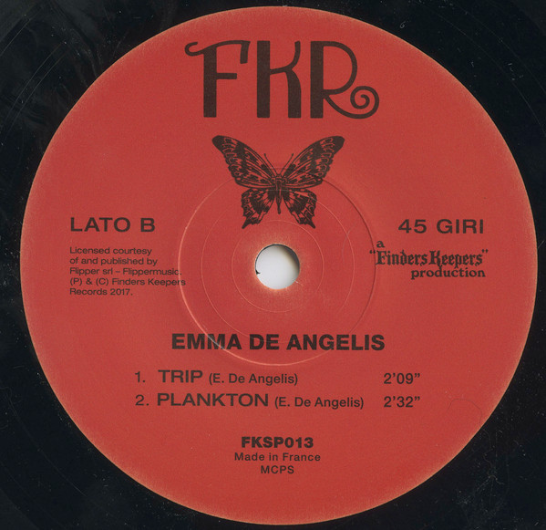 Emma De Angelis - Forgiveness | Finders Keepers Records (FKSP013) - 3
