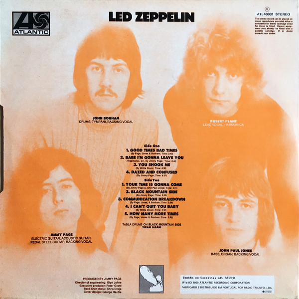 Led Zeppelin - Led Zeppelin | Atlantic (ATL 40031) - 2