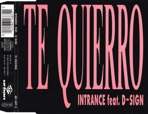 Intrance Feat. D-Sign - Te Quierro | Urban (861 687-2) - 3