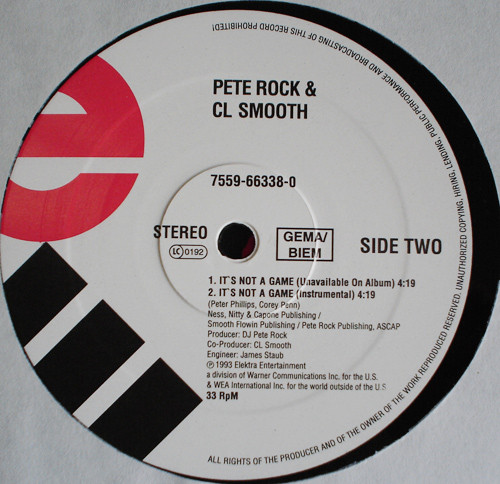 Pete Rock & C.L. Smooth - Lots Of Lovin | Elektra (7559-66338-0) - 4 Pete Rock & C.L. Smooth - Lots Of Lovin | Elektra (7559-66338-0) - 4