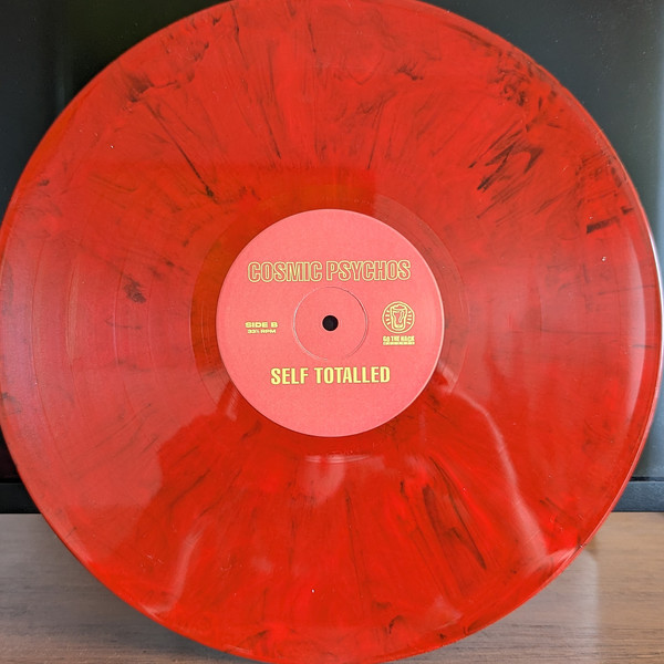 Cosmic Psychos - Self Totalled LP - RED MARBLE | Go The Hack Records (GTH004) - 4 Cosmic Psychos - Self Totalled LP - RED MARBLE | Go The Hack Records (GTH004) - 4