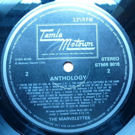 The Marvelettes - Anthology | Tamla Motown (STMR 9018) - 4 The Marvelettes - Anthology | Tamla Motown (STMR 9018) - 4
