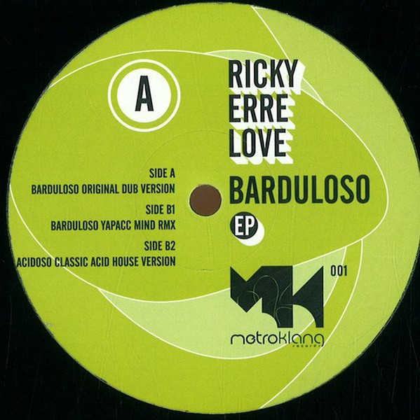 Ricky Erre Love - Barduloso EP | Metroklang Records (MK 001) - main Ricky Erre Love - Barduloso EP | Metroklang Records (MK 001) - main