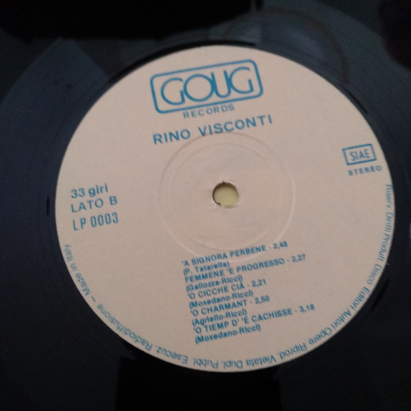 Rino Visconti - Cichita | Goug Records (LP 0003) - 3 Rino Visconti - Cichita | Goug Records (LP 0003) - 3