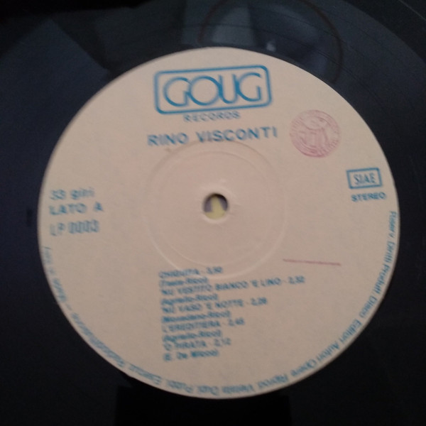 Rino Visconti - Cichita | Goug Records (LP 0003) - 4 Rino Visconti - Cichita | Goug Records (LP 0003) - 4