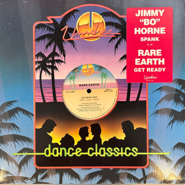 Rare Earth / Jimmy "Bo" Horne - Get Ready / Spank | Unidisc (SPEC-1481)