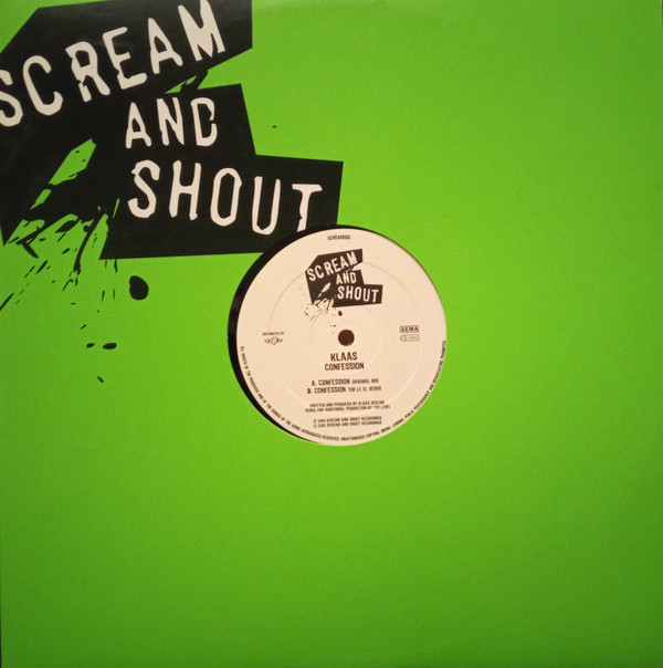 Klaas - Confession | Scream And Shout Recordings (SCREAM006) - 2