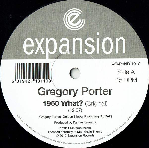 Gregory Porter - 1960 What? | Expansion (XEXPAND 1010) - main
