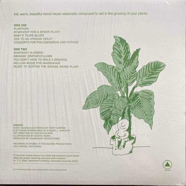 Mort Garson - Mother Earth's Plantasia | Sacred Bones Records (SBR-3030) - 2 Mort Garson - Mother Earth's Plantasia | Sacred Bones Records (SBR-3030) - 2