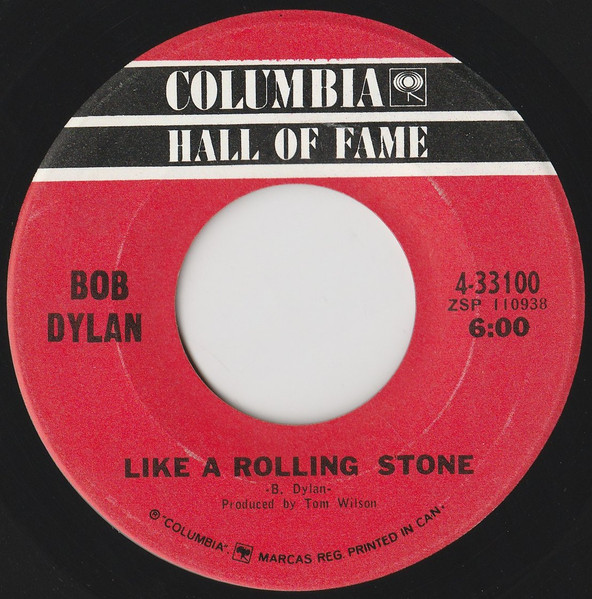 Bob Dylan - Rainy Day Women #12 & 35 / Like A Rolling Stone | Columbia (4-33100) - 2
