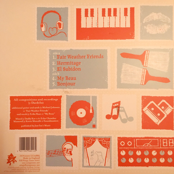 Daedelus - Fair Weather Friends | Ninja Tune (ZEN12201) - 2
