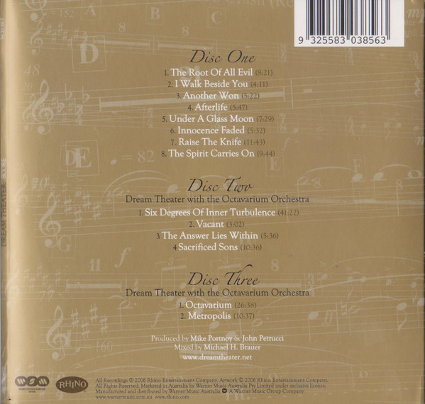 Dream Theater - Score (20th Anniversary World Tour) CD | Rhino Records (8122740622) - 2 Dream Theater - Score (20th Anniversary World Tour) CD | Rhino Records (8122740622) - 2