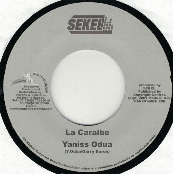 Yaniss Odua - La Caraïbe | Sekel (CAR201/MKH200) - main