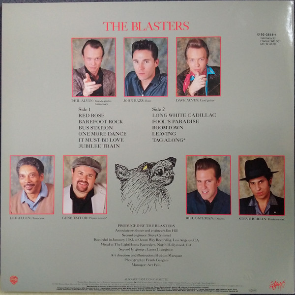 The Blasters - Non Fiction | Warner Bros. Records (92-3818-1) - 2 The Blasters - Non Fiction | Warner Bros. Records (92-3818-1) - 2