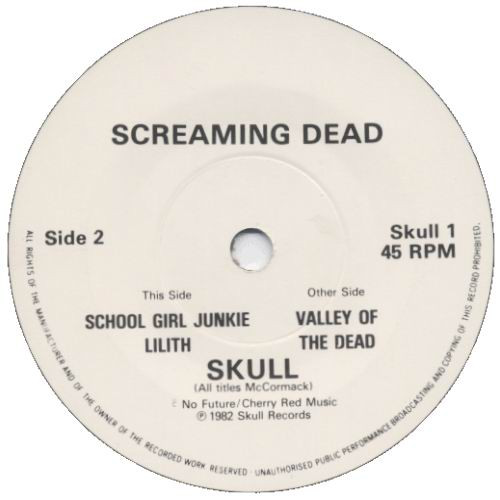 Screaming Dead - Valley Of The Dead | Skull Records (Skull 1) - 4 Screaming Dead - Valley Of The Dead | Skull Records (Skull 1) - 4