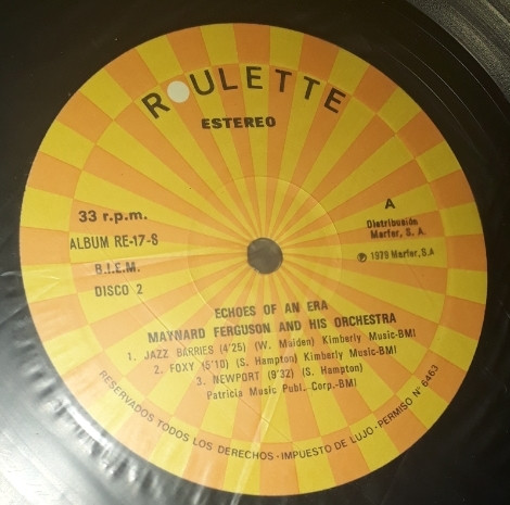 Maynard Ferguson & His Orchestra - A Message From Newport/Newport Suite | Roulette (ALBUM RE 17 S) - 3
