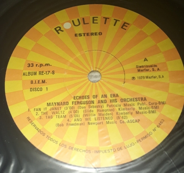 Maynard Ferguson & His Orchestra - A Message From Newport/Newport Suite | Roulette (ALBUM RE 17 S) - 2