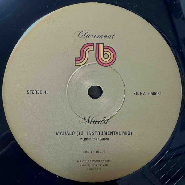 Mudd - Mahalo / Mata Ne | Claremont 56 (C56081) - 4 Mudd - Mahalo / Mata Ne | Claremont 56 (C56081) - 4