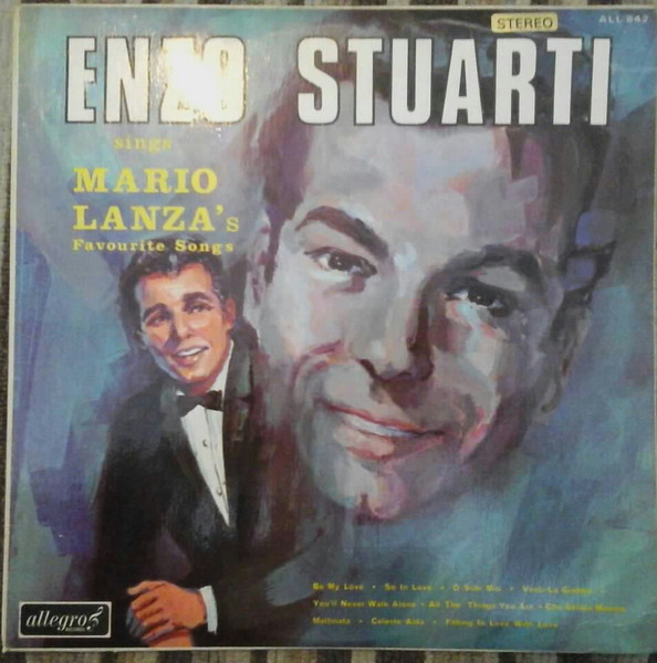 Enzo Stuarti - Enzo Stuarti Sings Mario Lanza's Favourite Songs | Allegro Records (ALL 842)