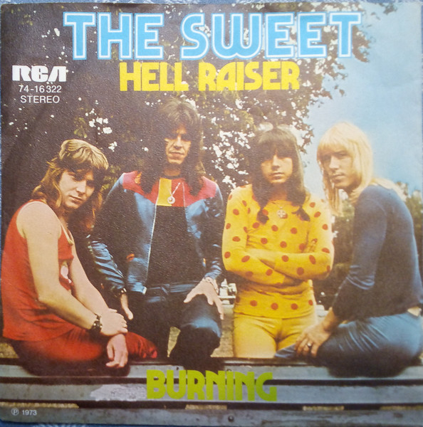 The Sweet - Hell Raiser / Burning | RCA (74-16 322) - main