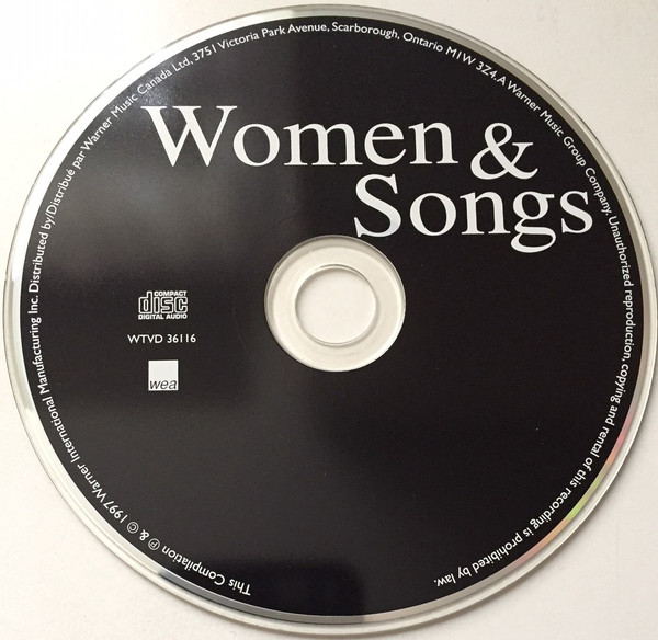 Various - Women & Songs | WEA (WTVD 36116) - 3 Various - Women & Songs | WEA (WTVD 36116) - 3