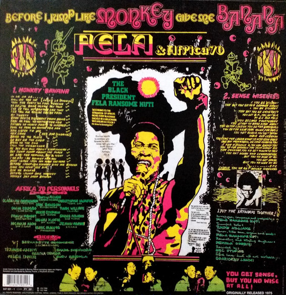 Fela Kuti & Africa 70 - Before I Jump Like Monkey Give Me Banana | Kalakuta (547 031 - 1) - 2