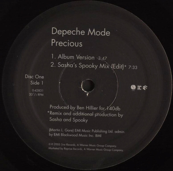 Depeche Mode - Precious | Sire (0-42831) - 3