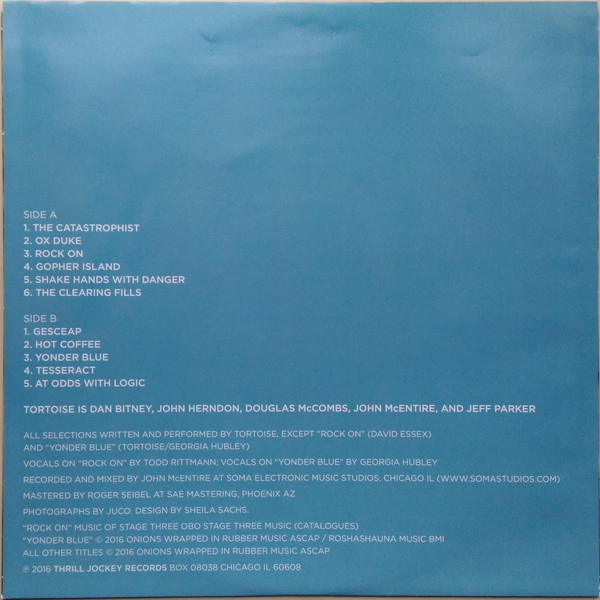 Tortoise - The Catastrophist | Thrill Jockey (THRILL 406) - 3 Tortoise - The Catastrophist | Thrill Jockey (THRILL 406) - 3