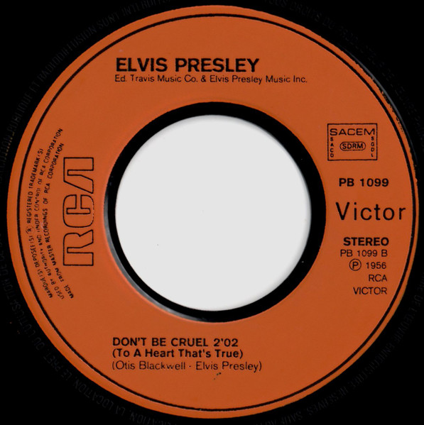 Elvis Presley - Hound Dog / Don't Be Cruel | RCA Victor (PB 1099) - 4 Elvis Presley - Hound Dog / Don't Be Cruel | RCA Victor (PB 1099) - 4