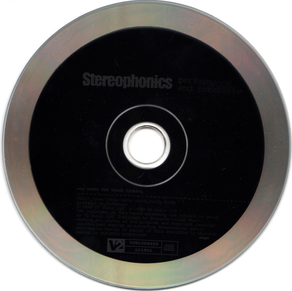 Stereophonics - Performance And Cocktails | V2 (VVR1004492) - 3 Stereophonics - Performance And Cocktails | V2 (VVR1004492) - 3