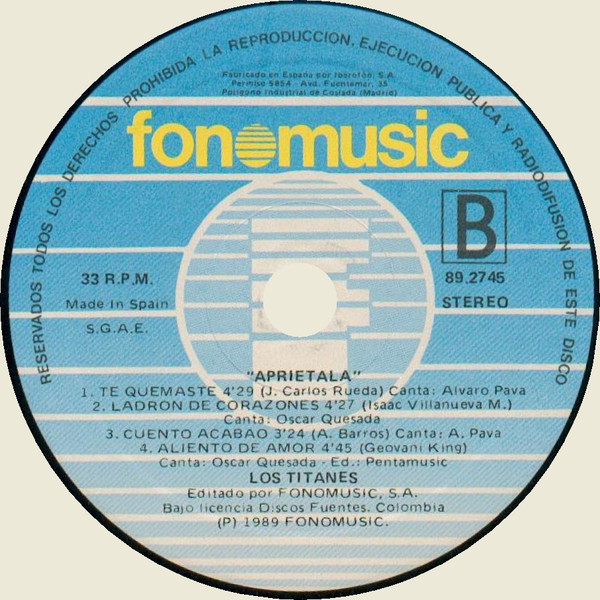 Los Titanes - Aprietala | Fonomusic (89.2745) - 3 Los Titanes - Aprietala | Fonomusic (89.2745) - 3