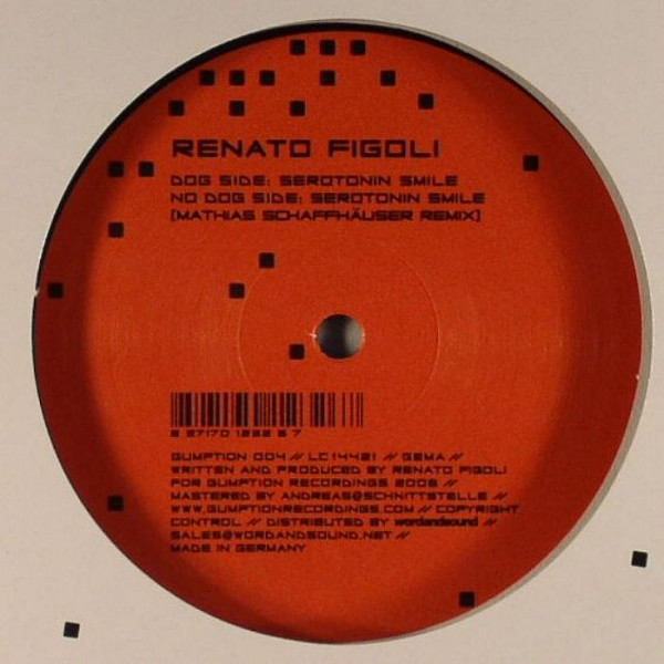 Renato Figoli - Serotonin Smile | Gumption Recordings (GUMPTION 004) - main Renato Figoli - Serotonin Smile | Gumption Recordings (GUMPTION 004) - main