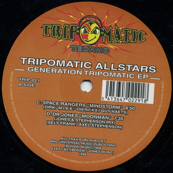 Various - Tripomatic Allstars - Generation Tripomatic EP | Tripomatic Records (TRIP-021)