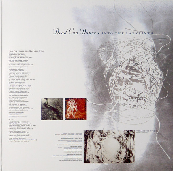 Dead Can Dance - Into The Labyrinth | 4AD (DAD 3621) - 4 Dead Can Dance - Into The Labyrinth | 4AD (DAD 3621) - 4