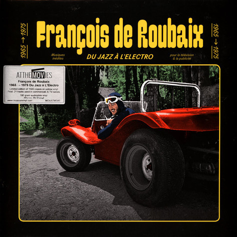 François De Roubaix - Du Jazz À L'électro 1965-1975 | Music On Vinyl (MOVATM345) - main François De Roubaix - Du Jazz À L'électro 1965-1975 | Music On Vinyl (MOVATM345) - main