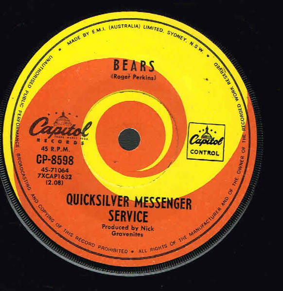 Quicksilver Messenger Service - Stand By Me | Capitol Records (CP-8598) - main