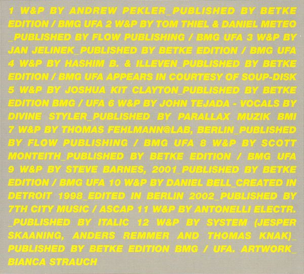 Various - Instrumentals_Staedtizism 3 | ~scape (~SCAPE 12 CD) - 4