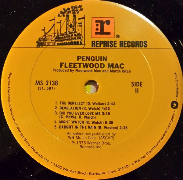 Fleetwood Mac - Penguin | Reprise Records (MS 2138) - 4