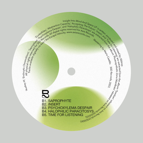 30drop - Insight Into Mind And Space LP | 30D Records (30DLP-002) - 4 30drop - Insight Into Mind And Space LP | 30D Records (30DLP-002) - 4