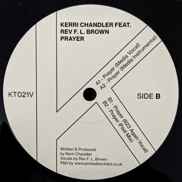 Kerri Chandler Feat. Reverend F.L. Brown - Prayer | Kaoz Theory (KT021V) - main Kerri Chandler Feat. Reverend F.L. Brown - Prayer | Kaoz Theory (KT021V) - main