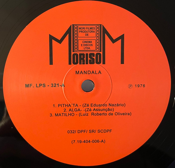 Mandala - Mandala | Morisom (MF. LPS 321) - 2 Mandala - Mandala | Morisom (MF. LPS 321) - 2