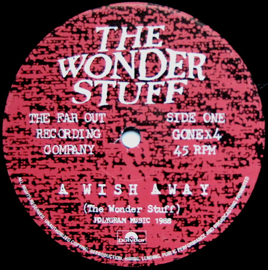 The Wonder Stuff - A Wish Away | Polydor (GONEX 4) - 3 The Wonder Stuff - A Wish Away | Polydor (GONEX 4) - 3