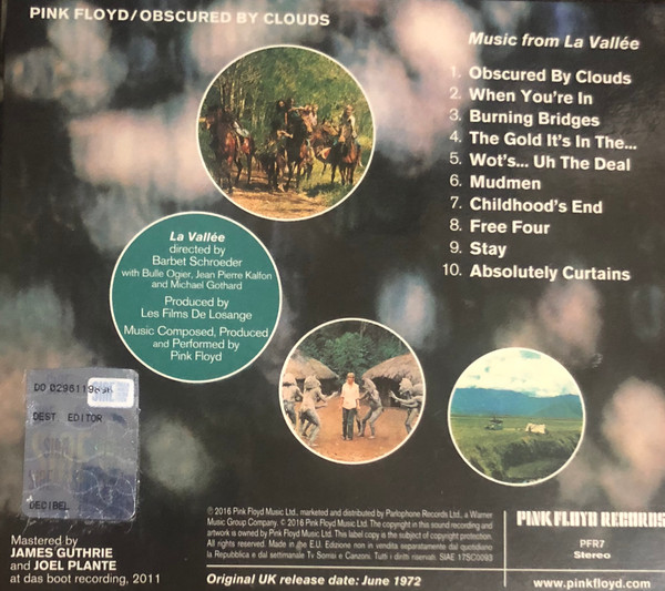 Pink Floyd - Obscured By Clouds | Pink Floyd Records (PFR7) - 2