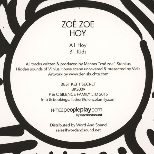 Zoe Zoe - Hoy | Best Kept Secret (BKS009) - main