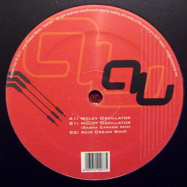 Alessio Mereu , Xpansul - Moldy Oscillator EP | Analytic Trail (AnalyticTrail 35)