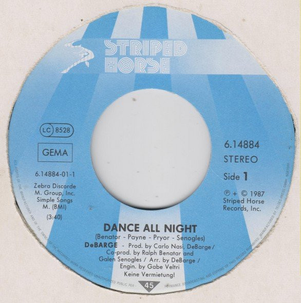 DeBarge - Dance All Night | Striped Horse (6.14884)
