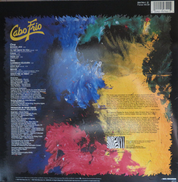 Cabo Frio - Cabo Frio | MCA Records (254 744-1) - 2