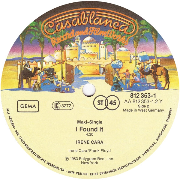 Irene Cara - Flashdance ... What A Feeling (Long Version) | Casablanca (812 353-1) - 4 Irene Cara - Flashdance ... What A Feeling (Long Version) | Casablanca (812 353-1) - 4