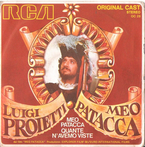 Gigi Proietti - Meo Patacca / Quante N'Avemo Viste | RCA Original Cast (OC 28)