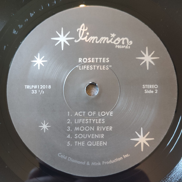 Rosettes - Lifestyles | Timmion Records (TR-12108) - 4 Rosettes - Lifestyles | Timmion Records (TR-12108) - 4